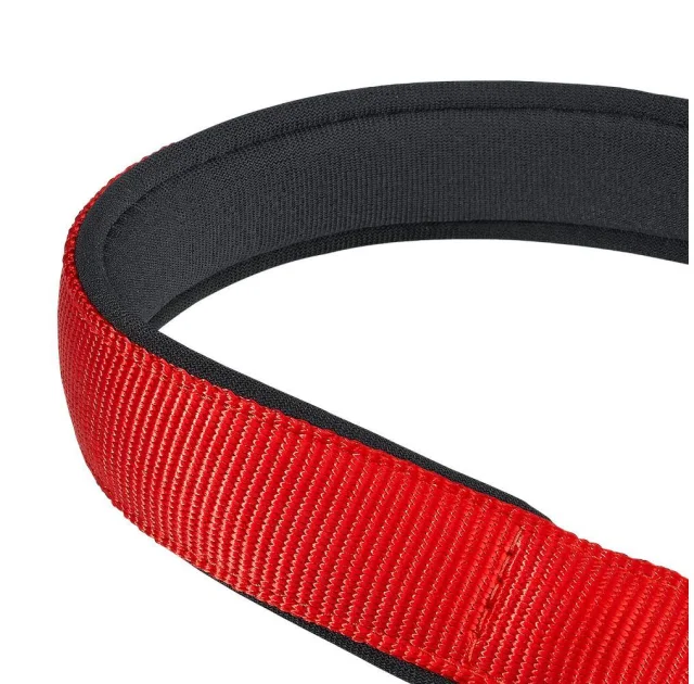 Нейлоновий нашийник з металевим ланцюжком Ferplast Daytona CSS25 / 60 Red для собак, A: 60 см, B: 25 см