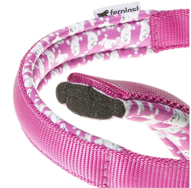 Нейлоновий нашийник з ланцюжком Ferplast Daytona Fantasy CSS25 / 65 Purple для собак, A: 65 см, B: 25 см
