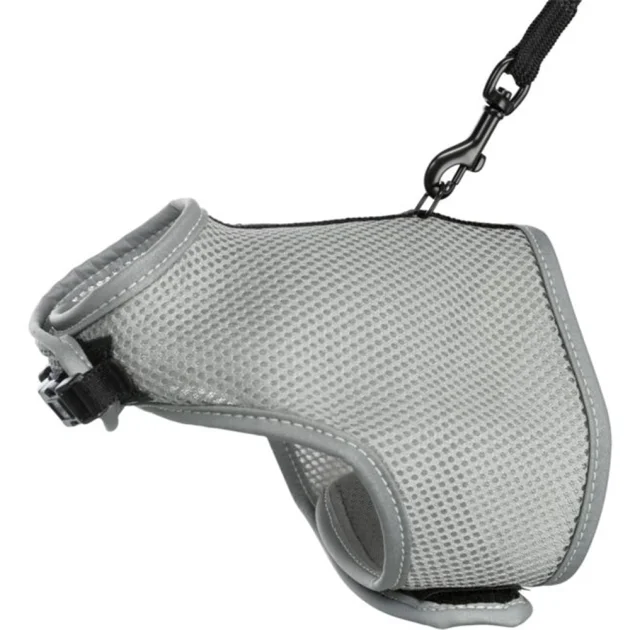 Шлея з повідцем Trixie Soft Harness для кішок, 24-42 см, 1.2 м